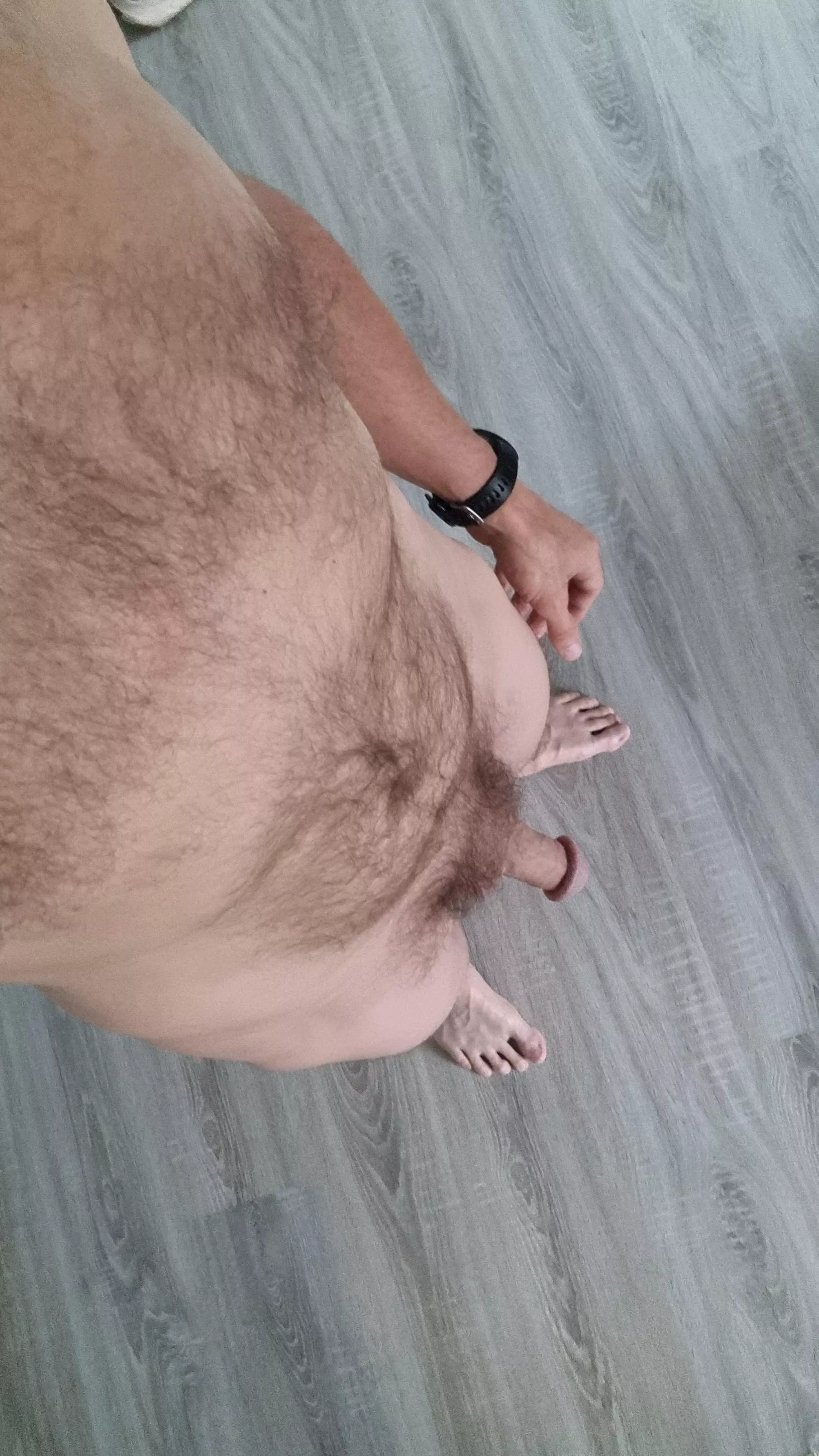 Waiting for laundry to dry