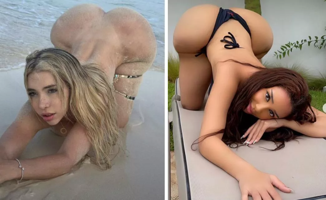 Huge ass made for Backshots…Left or Right? 🍑👀