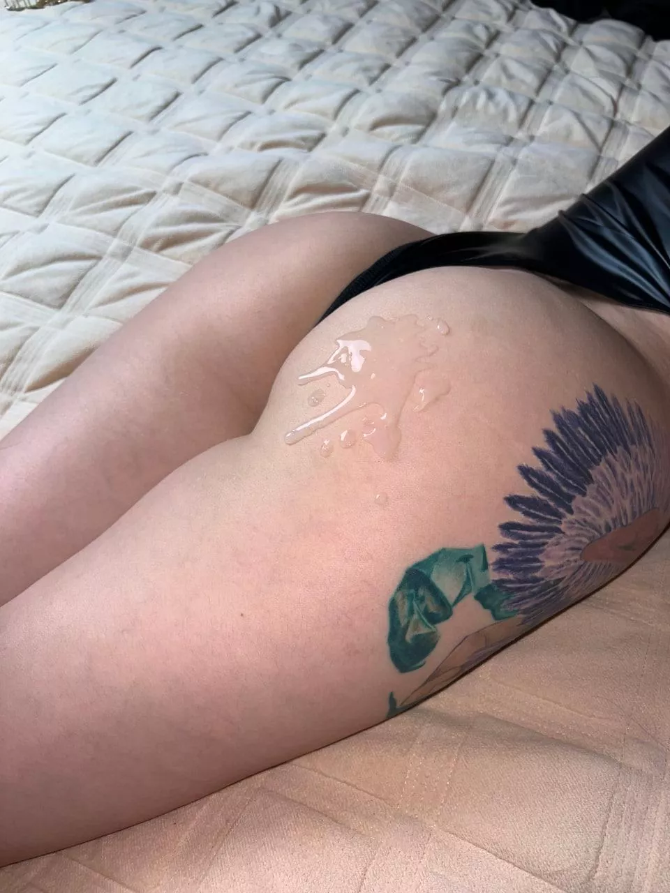 I like your cum all over my ass