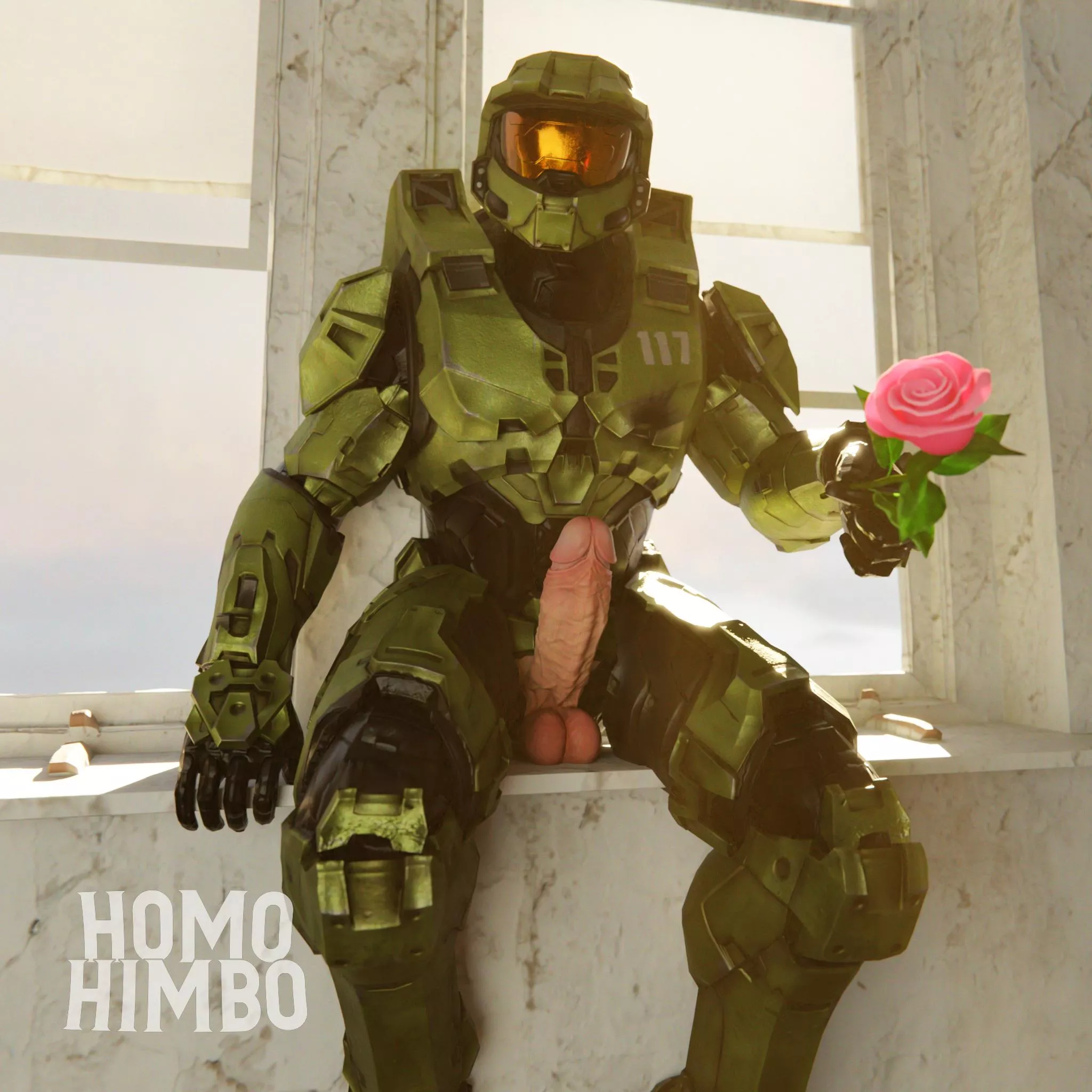 Master Chief's feeling romantical 🌹😈