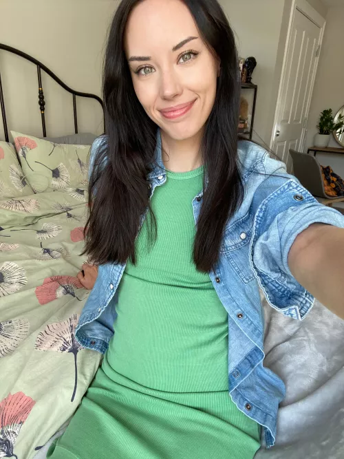 Seems like the perfect day [f]or a dress