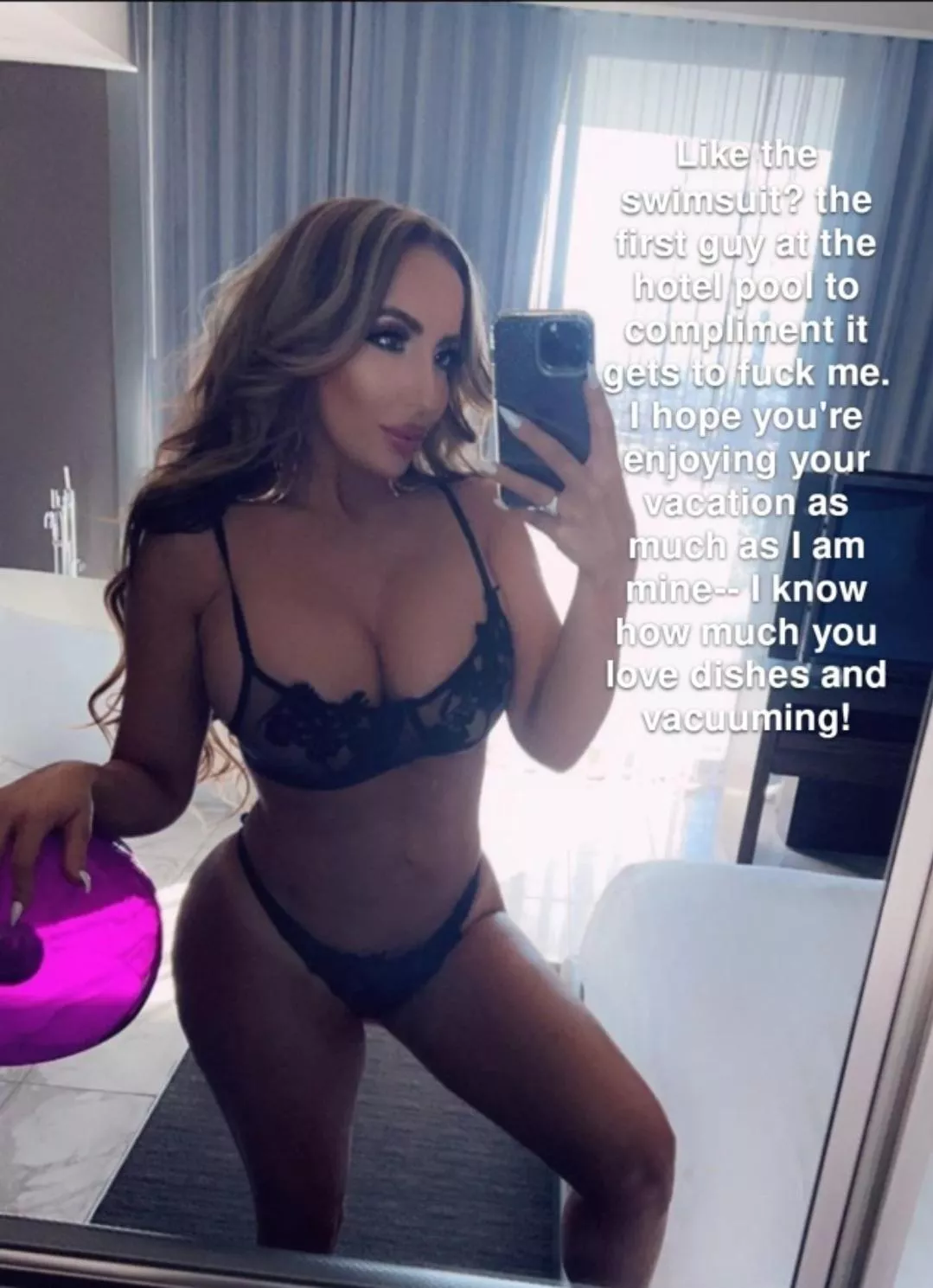 You suspect she may have already received a few compliments 