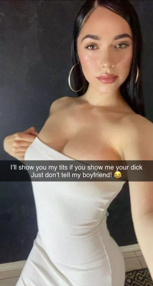 Your girlfriend snaps your bully behind your back 