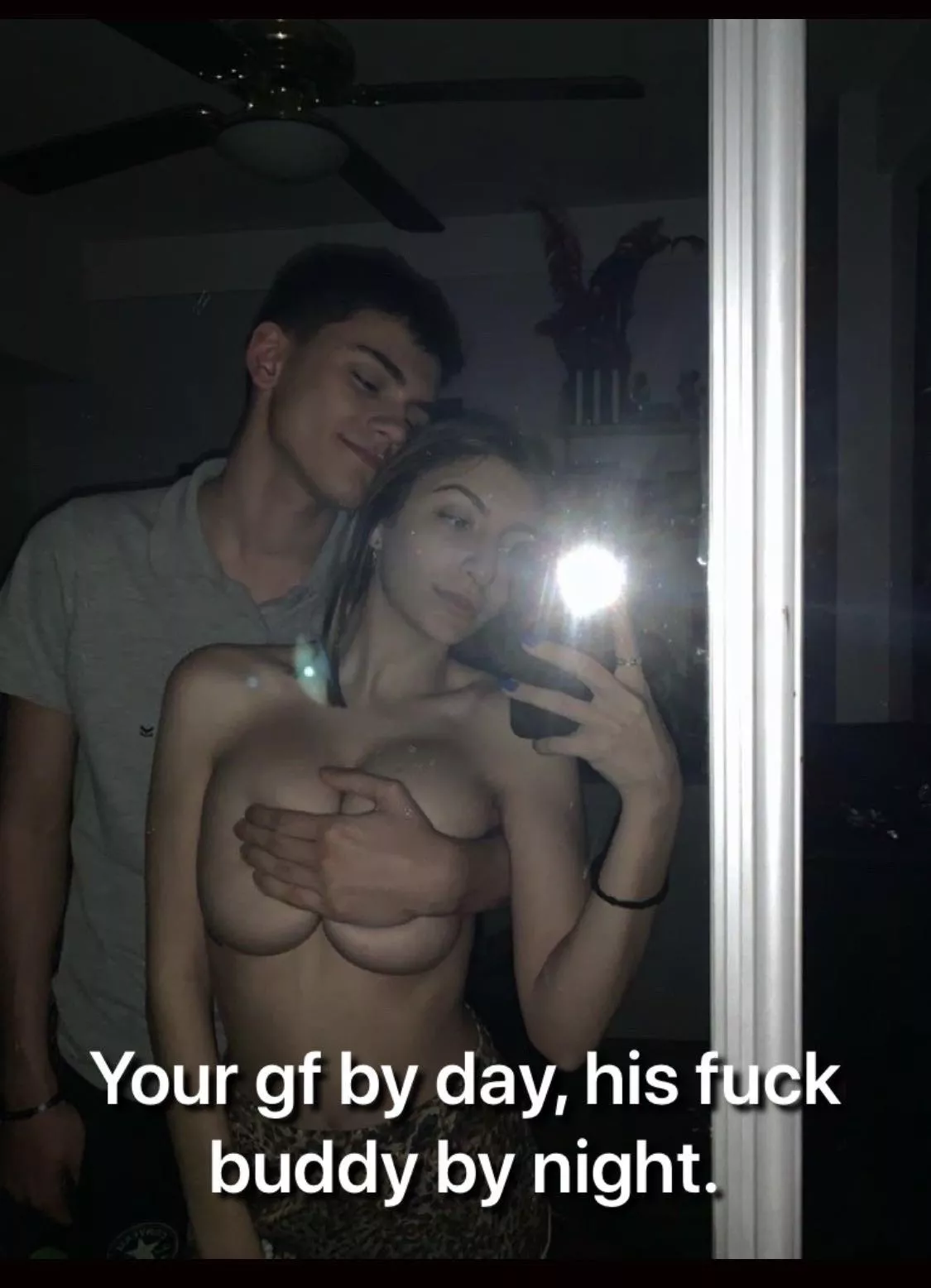 Your girlfriend went to your bully’s place to talk some sense into him 