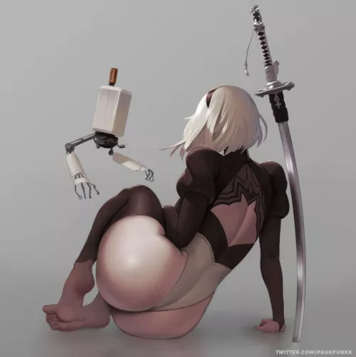 2B just chilling (PAUKPUNK)