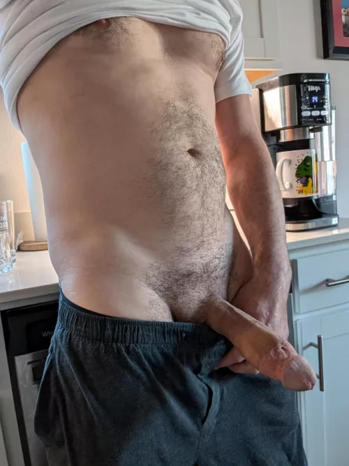 (43) Can I interest you in some coffee?