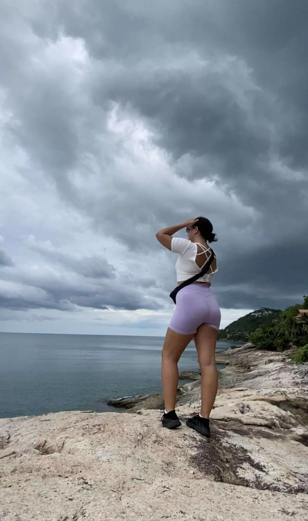 After the hall I like walks on the beach