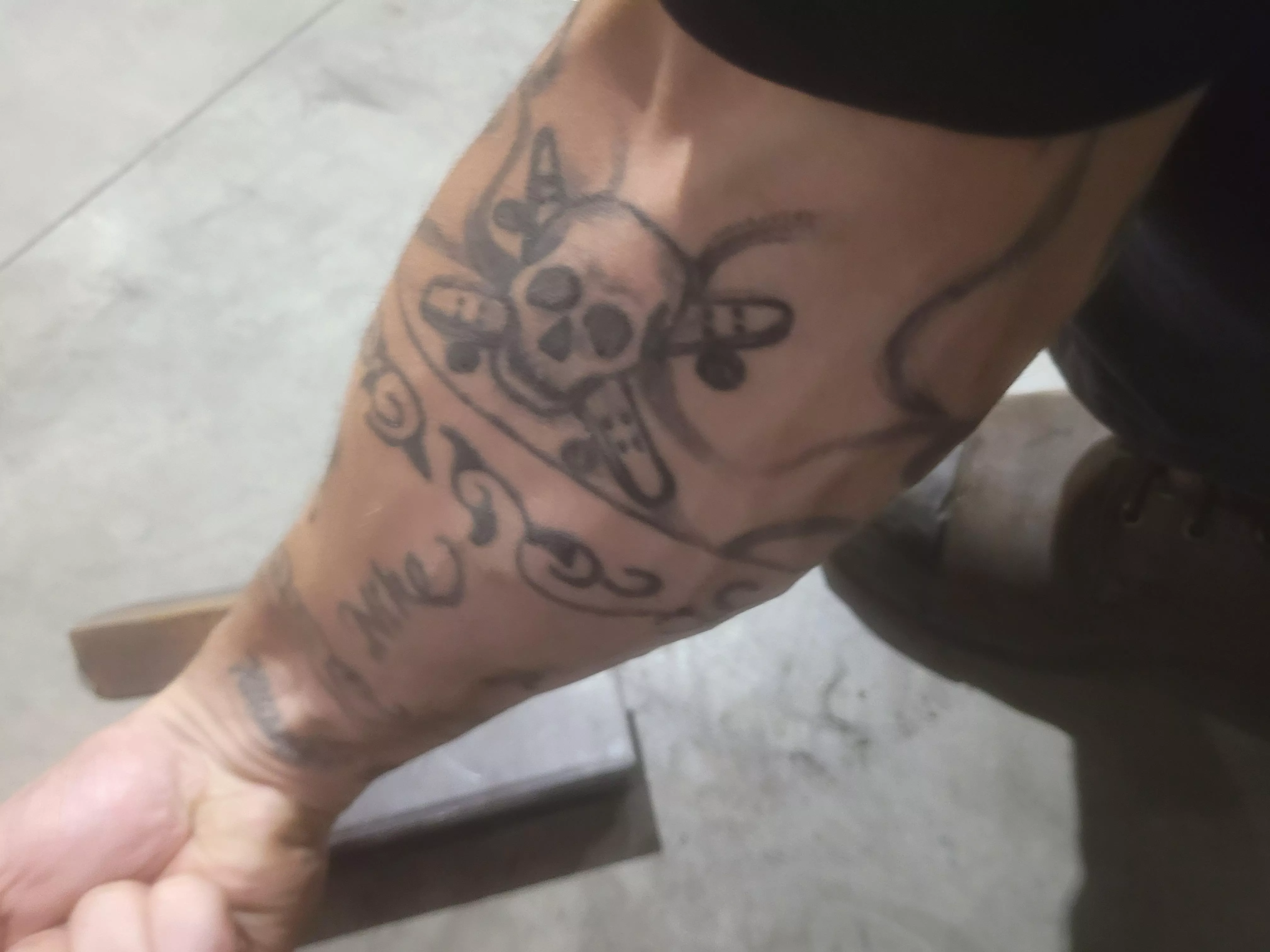 Do you want more blue collar forearm? 