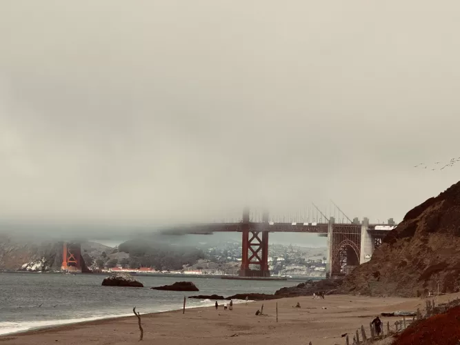Foggy Golden Gate
