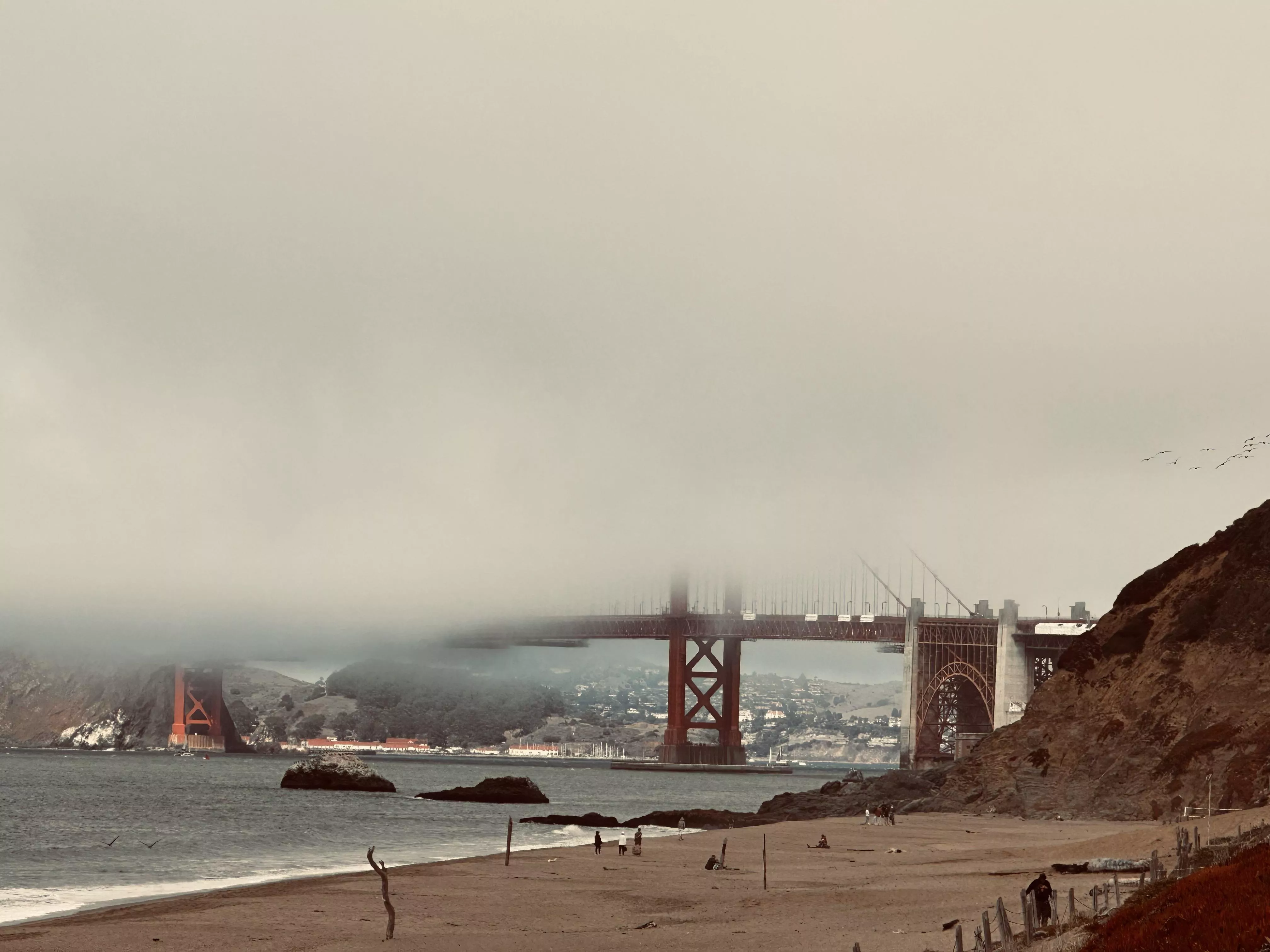 Foggy Golden Gate