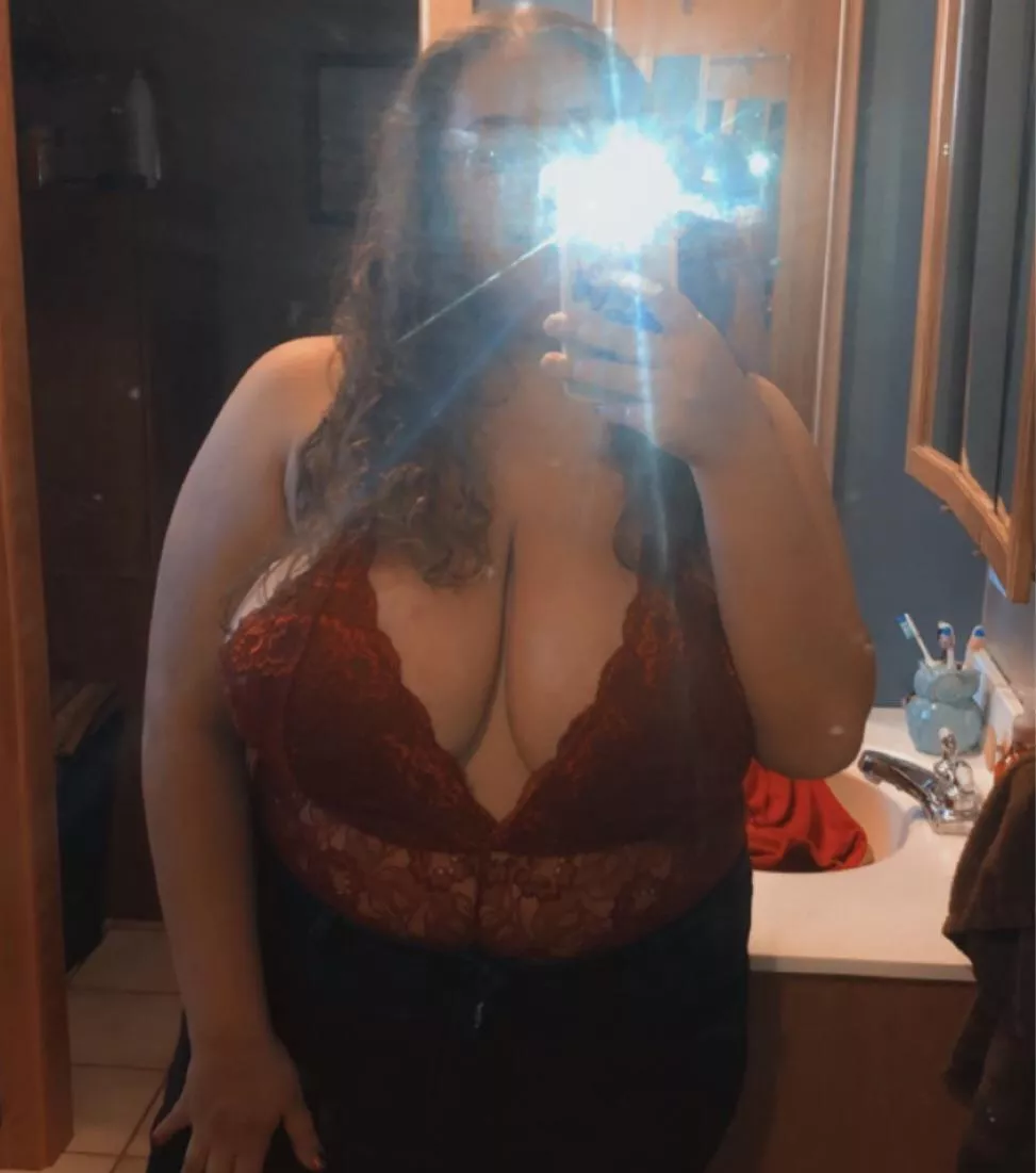 Hard to hide titties this big