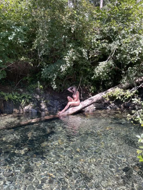 Ice cold skinny dips are the best