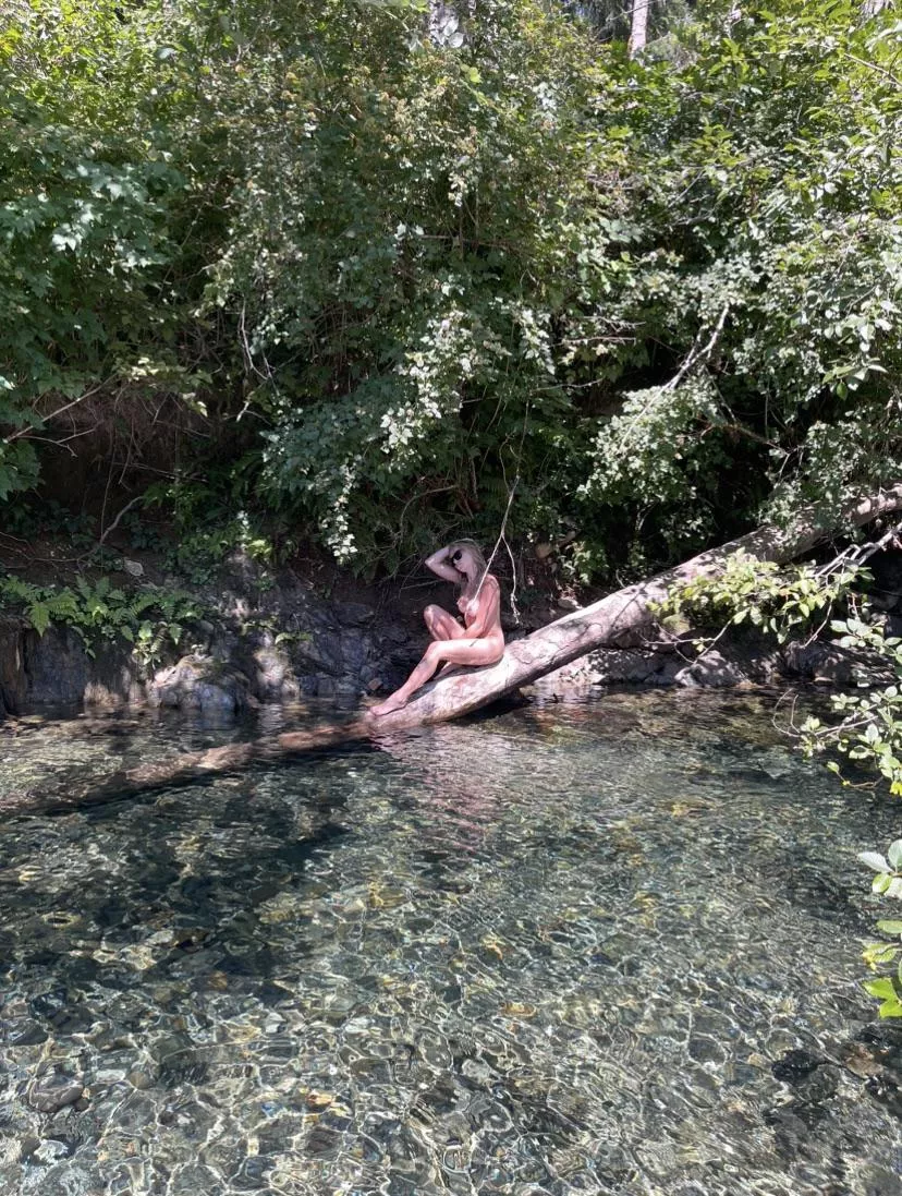 Ice cold skinny dips are the best