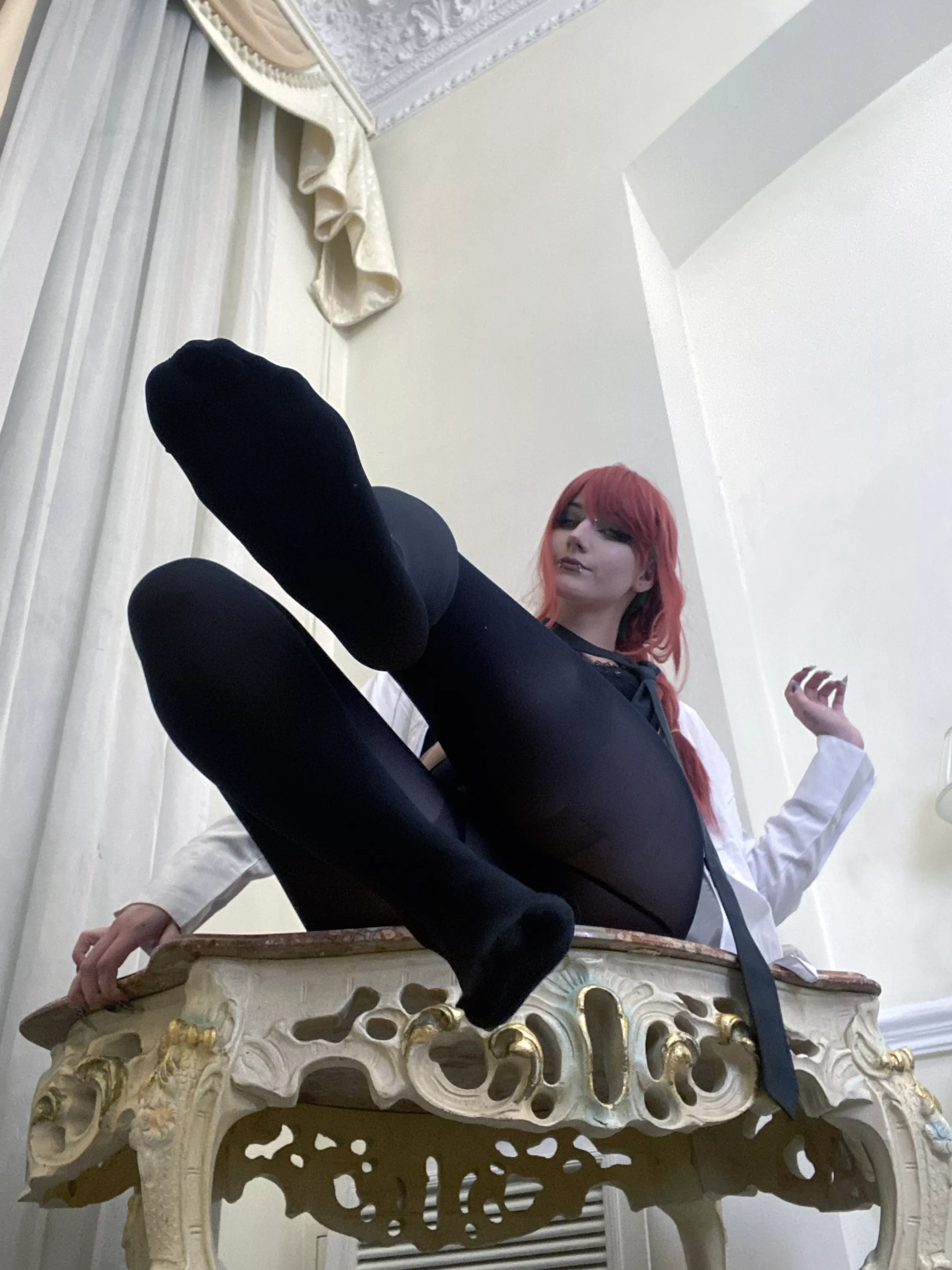 Invite me for sex in black pantyhose and I will show you pleasures that you will not forget