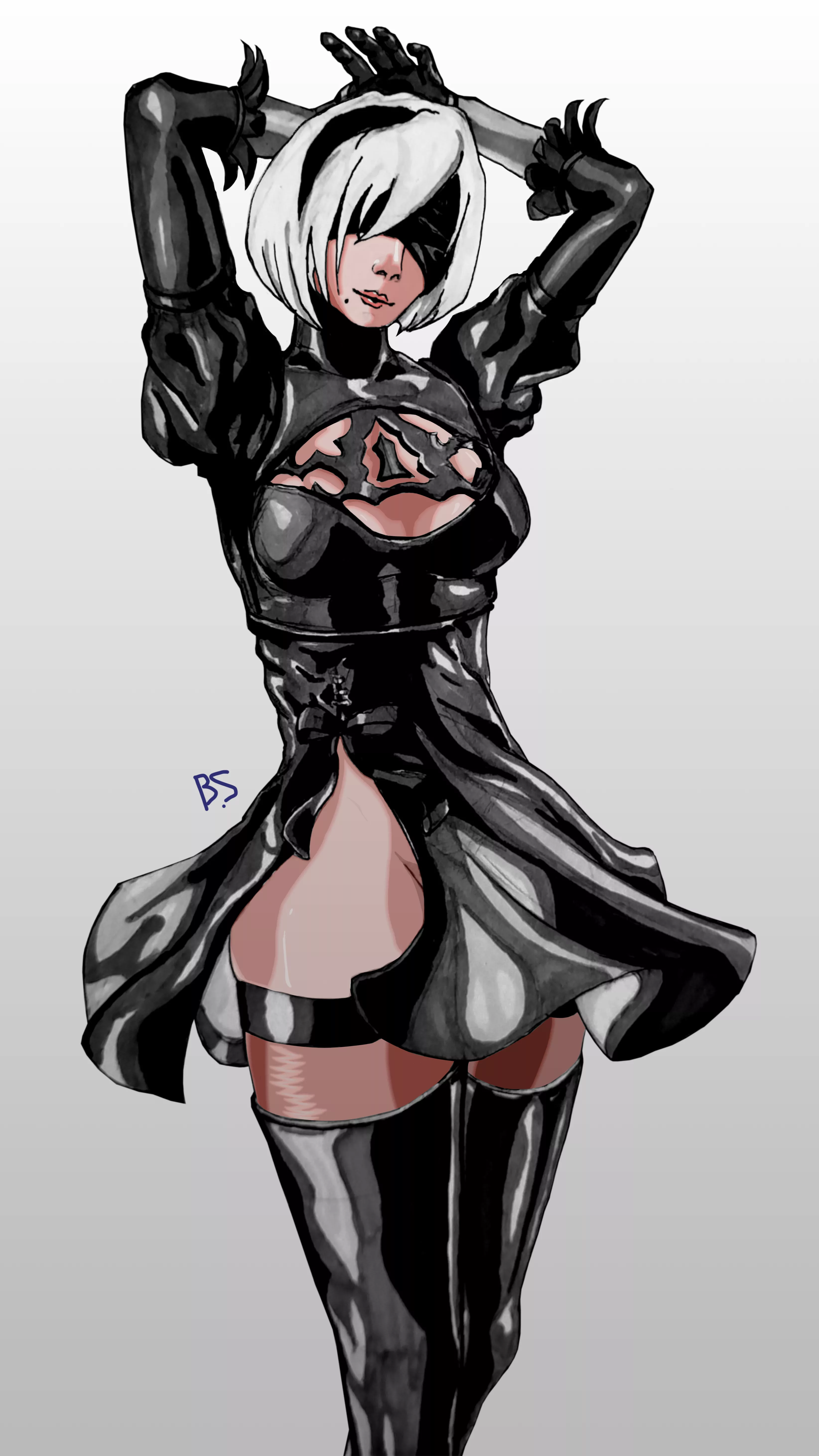 My 2B fanart (OC)