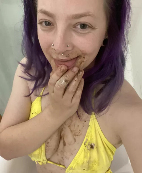 Playing around in ice cream 