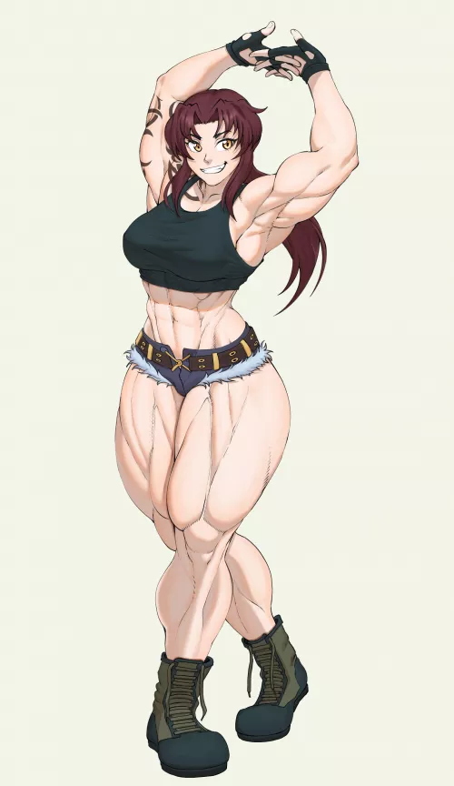 Revy from Black Lagoon [@WGilvane]