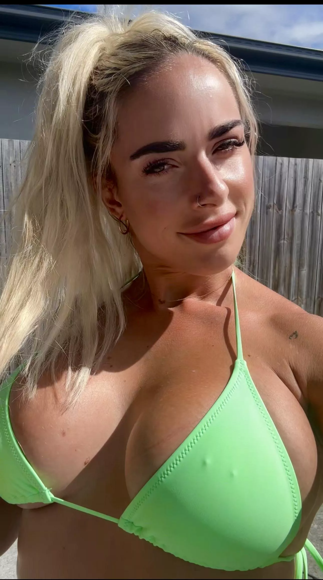 Swimsuits can make great cleavages too