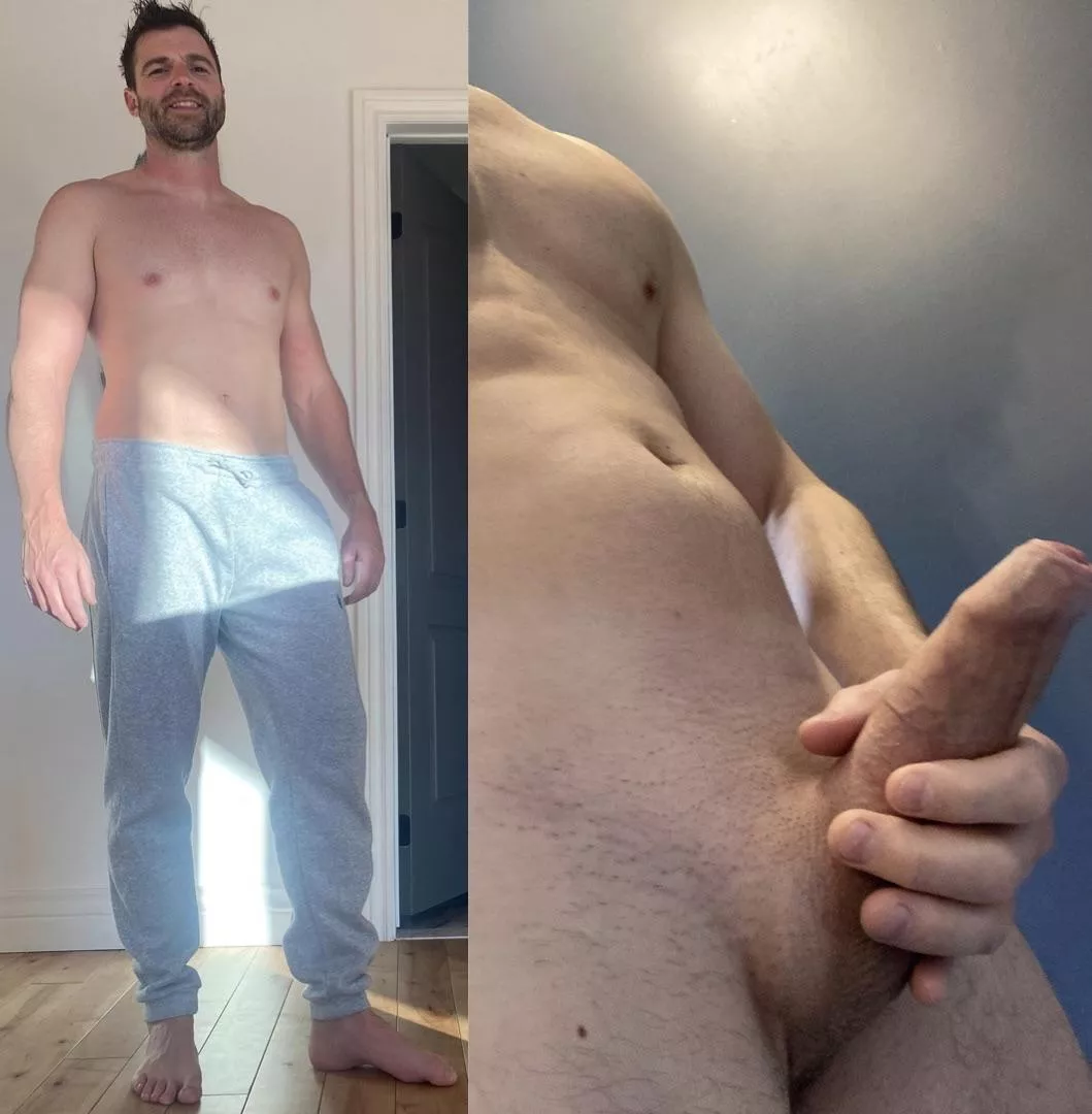 Trying something, grey sweats or hard comment below for more 🫣