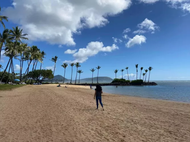 Walking Away to Meet Paradise