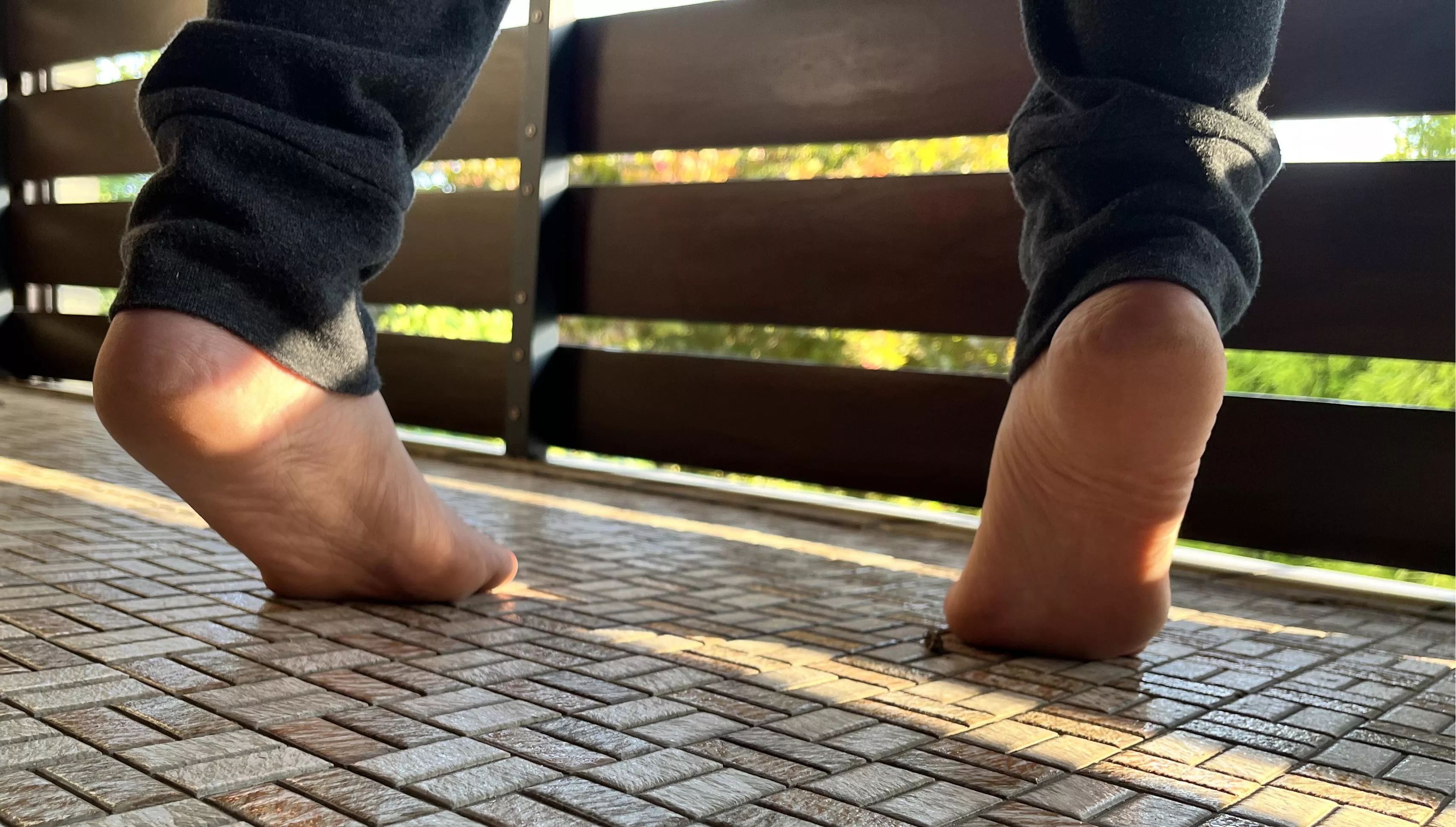 Would you like to be my foot rest? I would need one so bad!