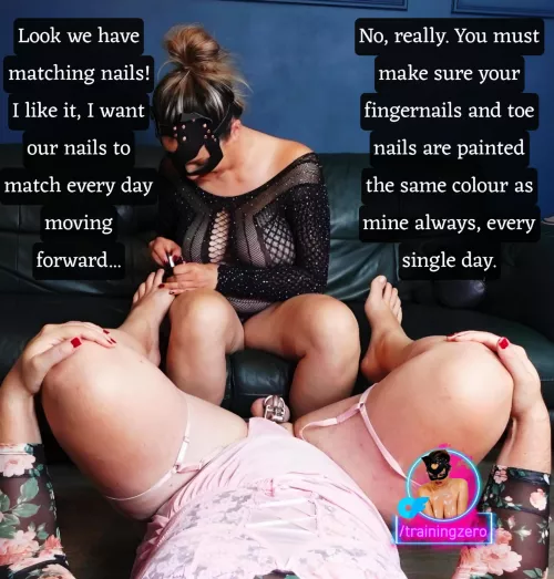 You make a great sissy 