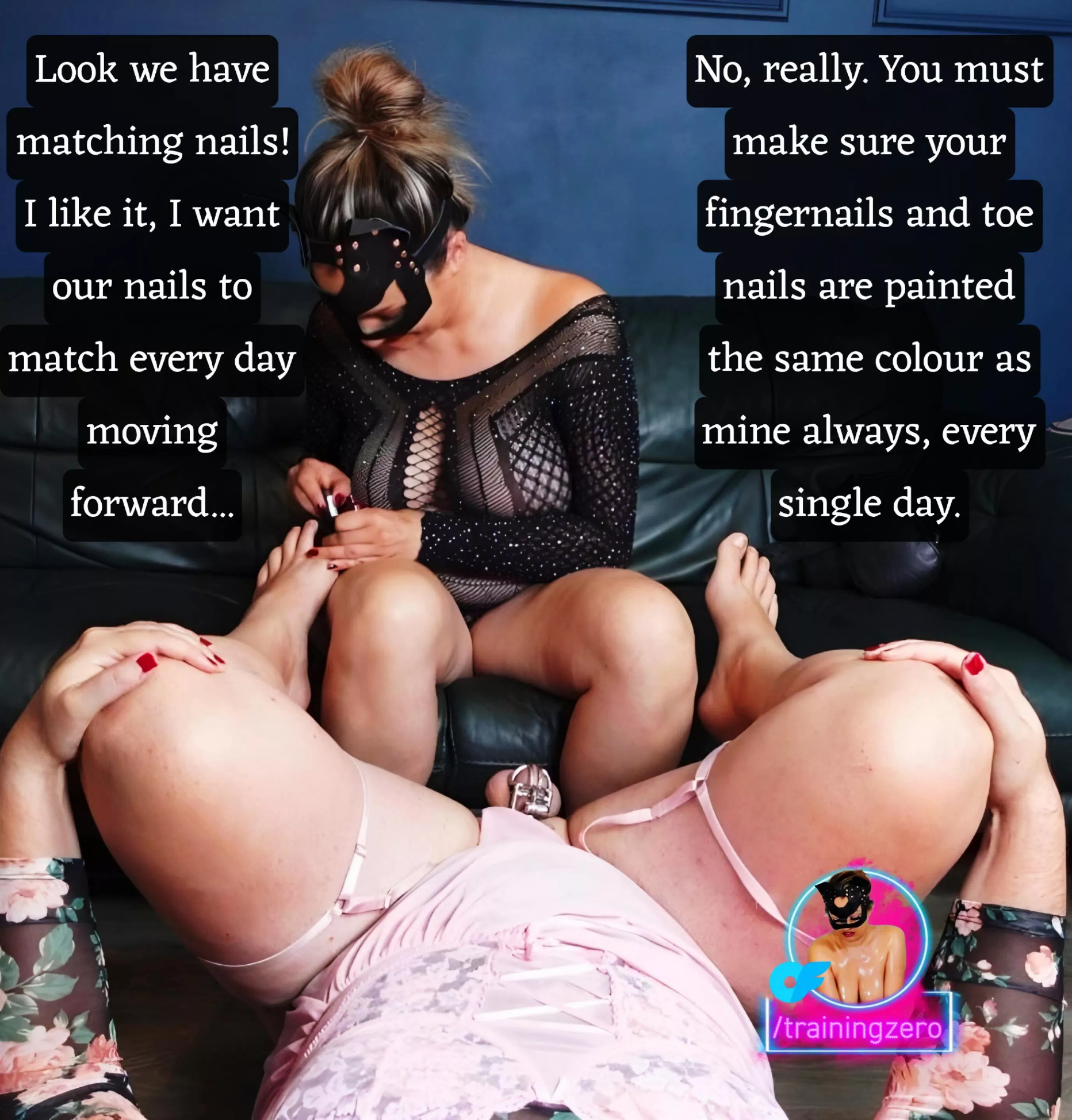 You make a great sissy 