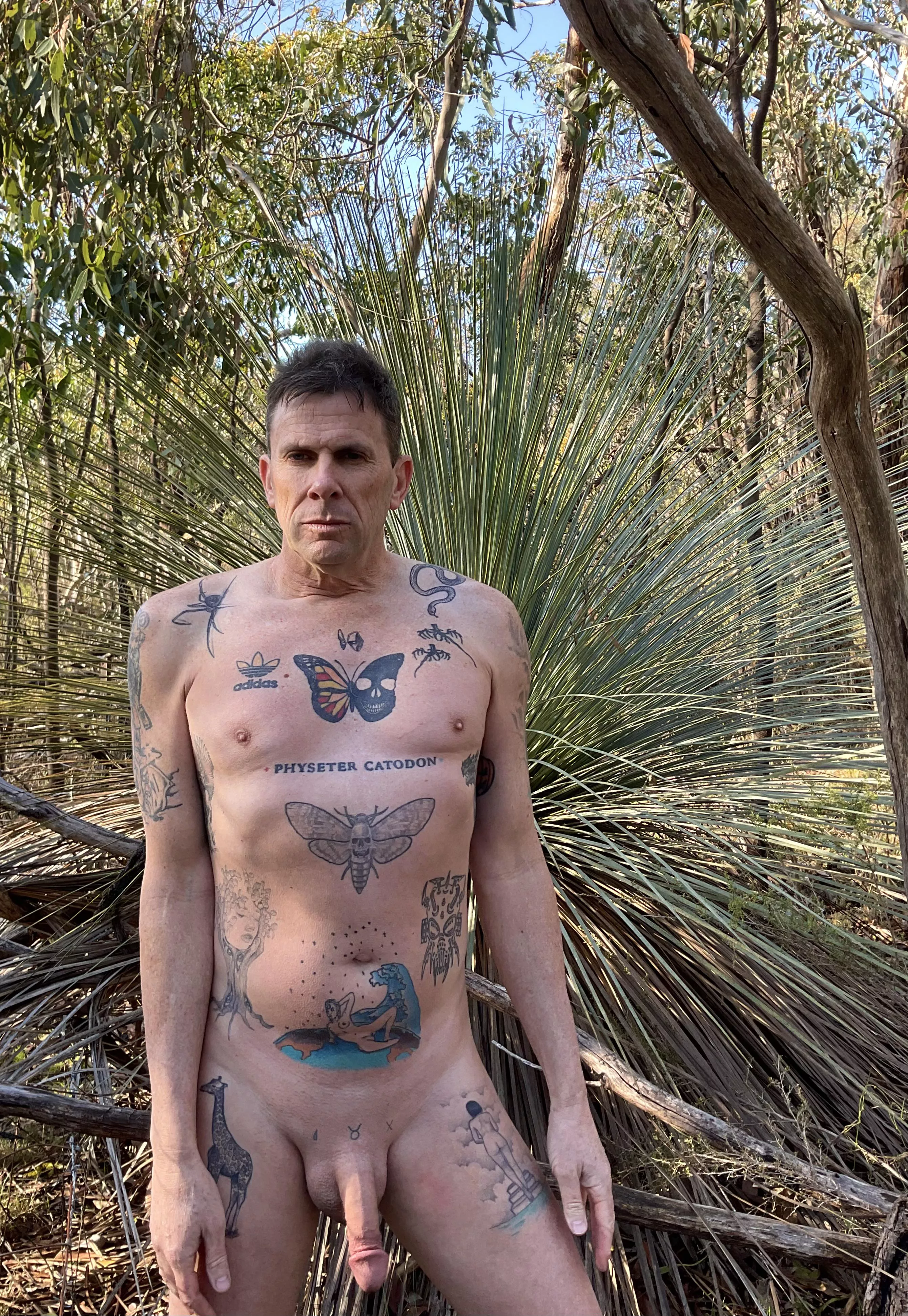 A perfect time and place to be on a naked hike.