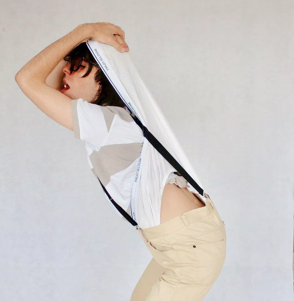 Classic atomic wedgie for nerd