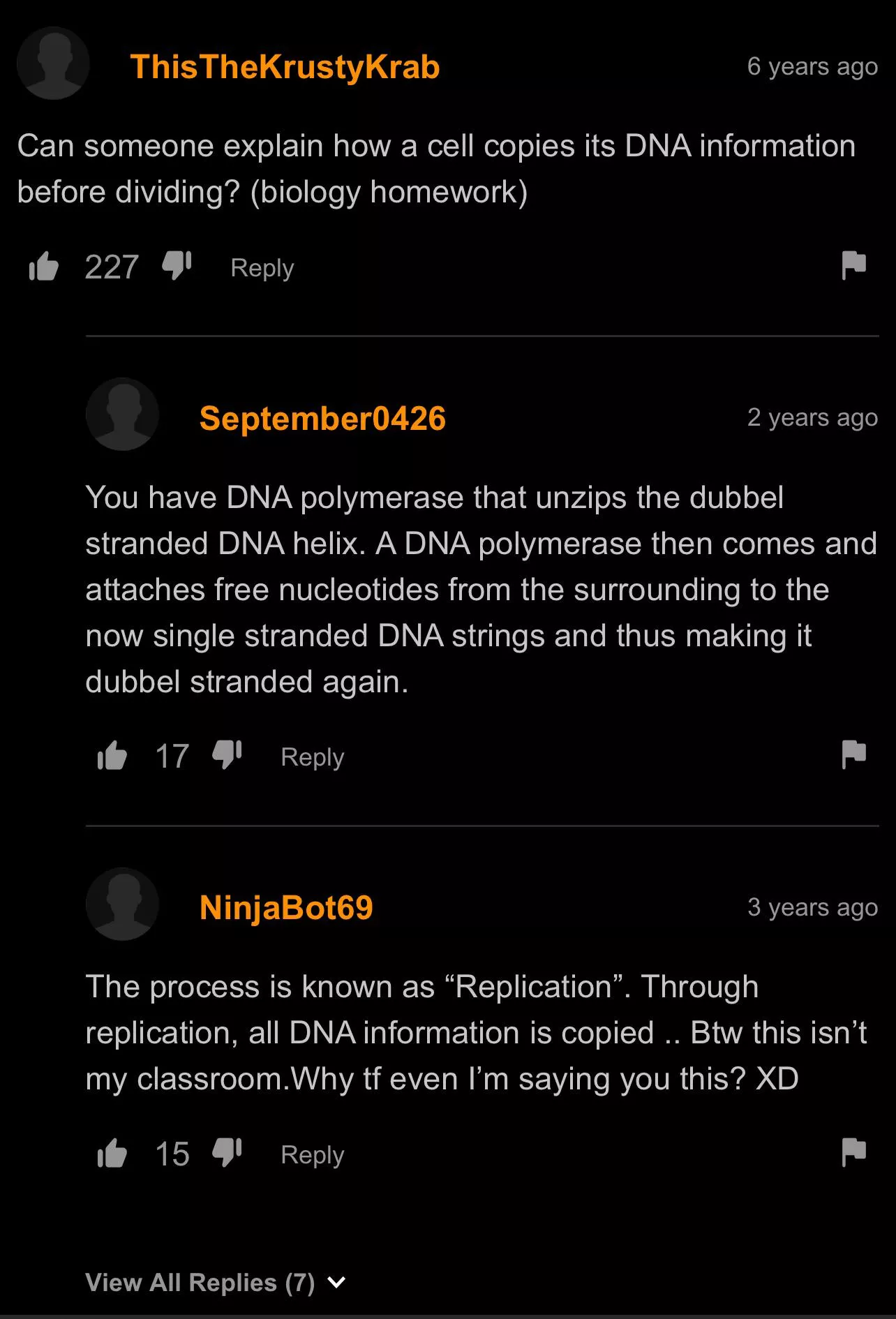 Didn’t expect to learn something educational from a ph comment