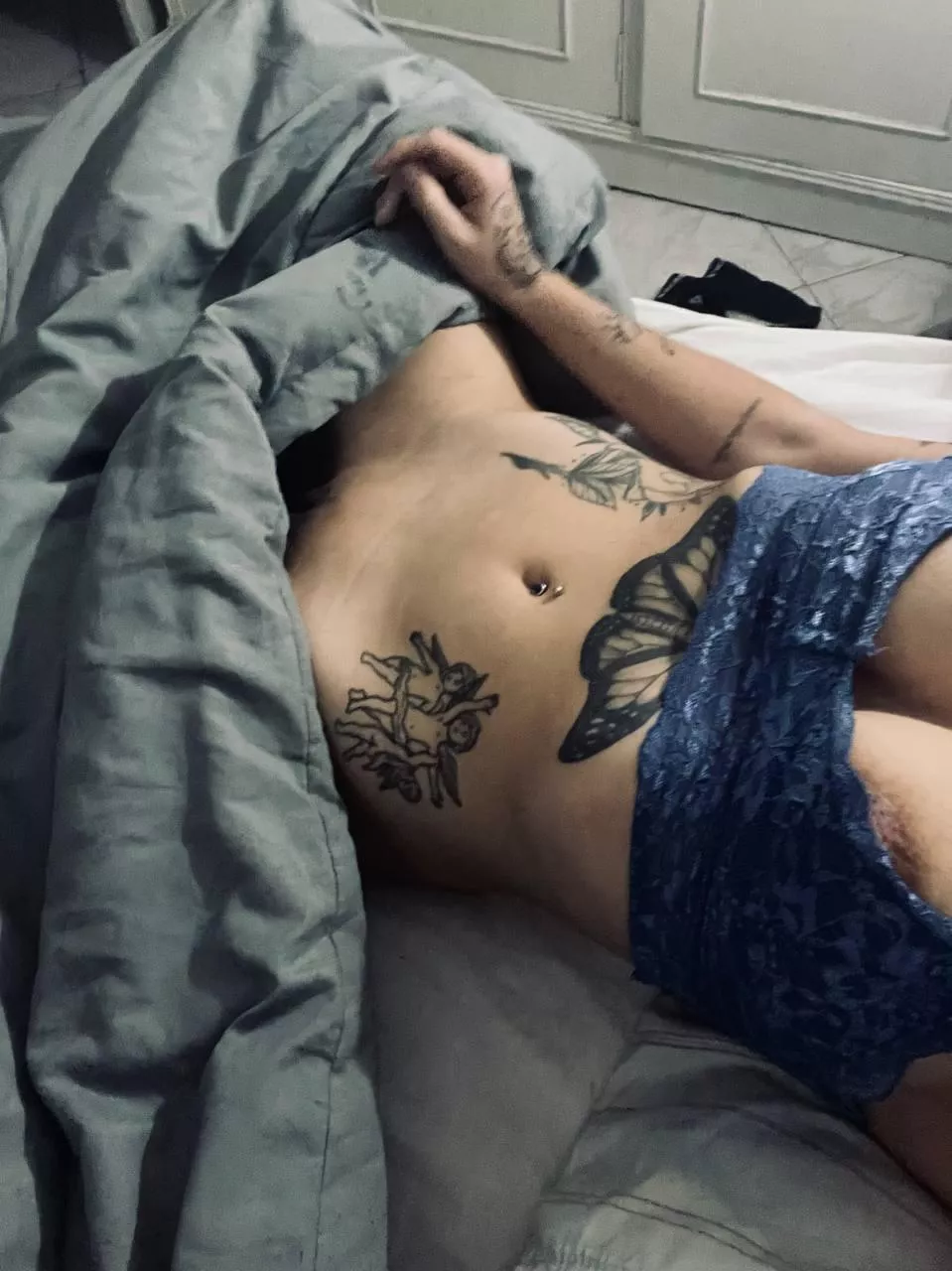 does blue match my tattoos?