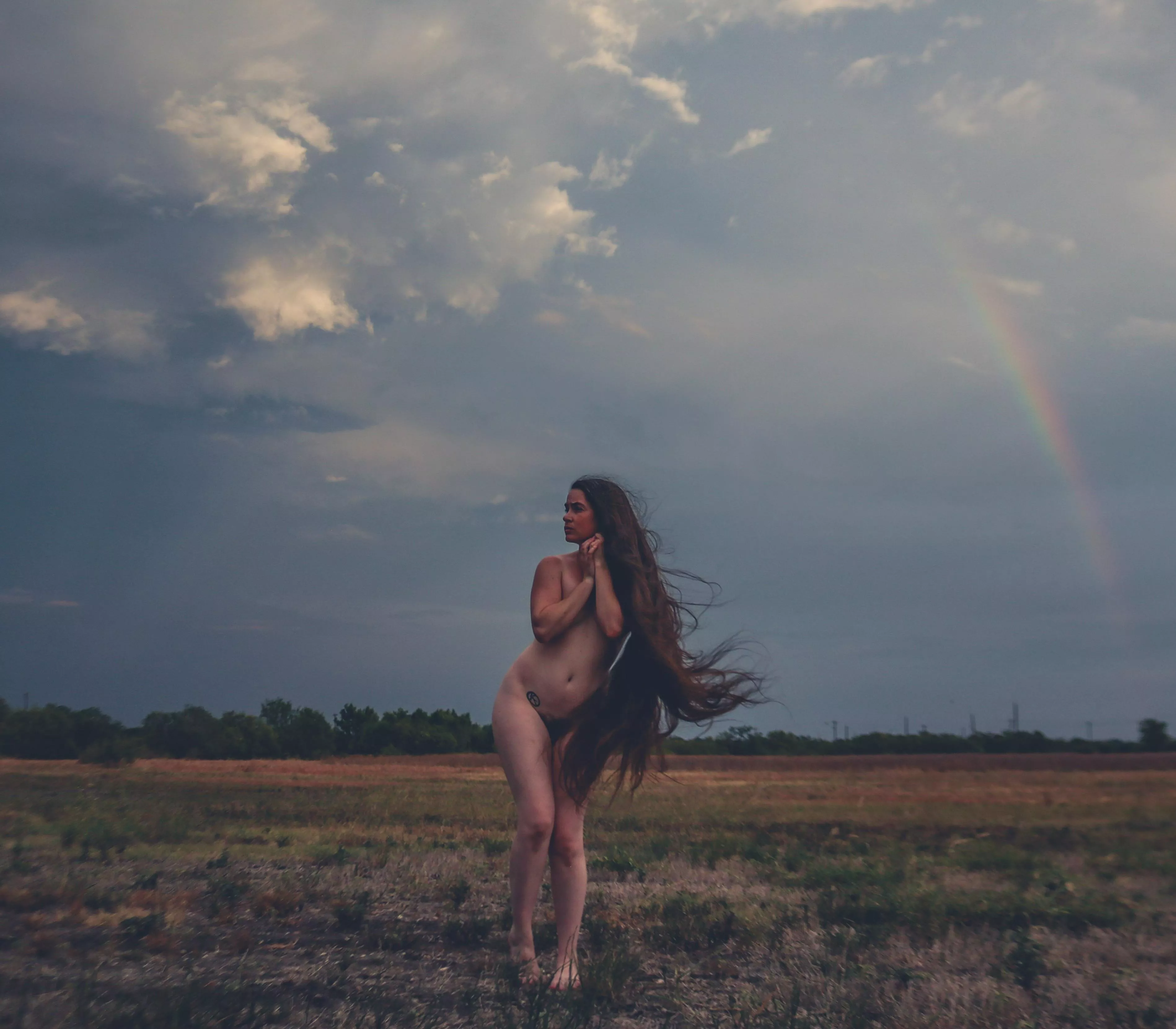 feral hair (self shot)