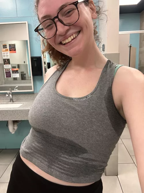 getting sweaty makes me smile! 🤭💦