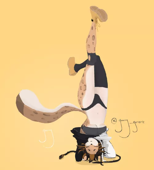 I drew my friends extremely talented lil gal! [Q]