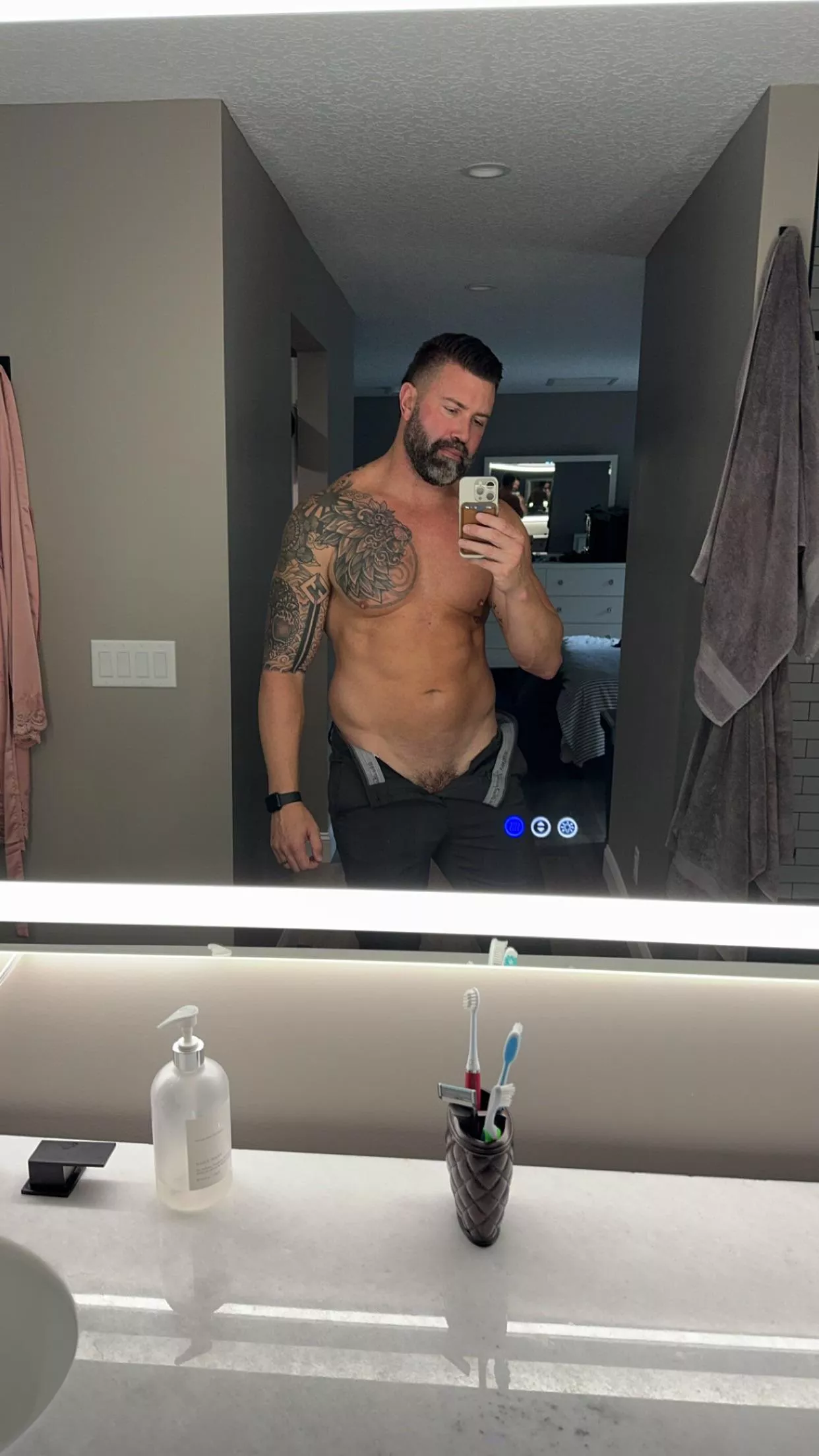 I wonder if anyone will notice at work I’m going commando?