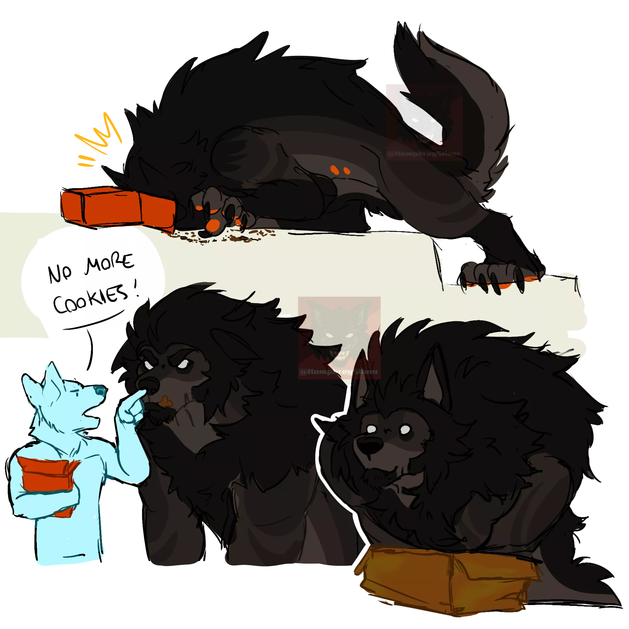 If he werewolf then why he cat