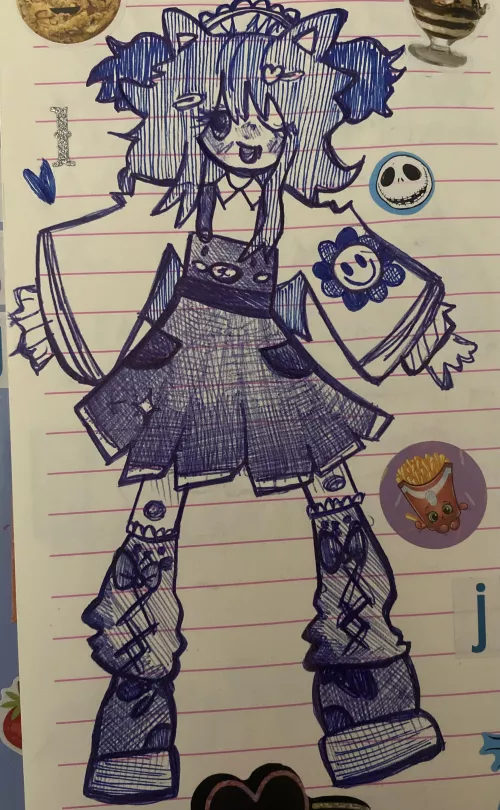 Little space journal drawing