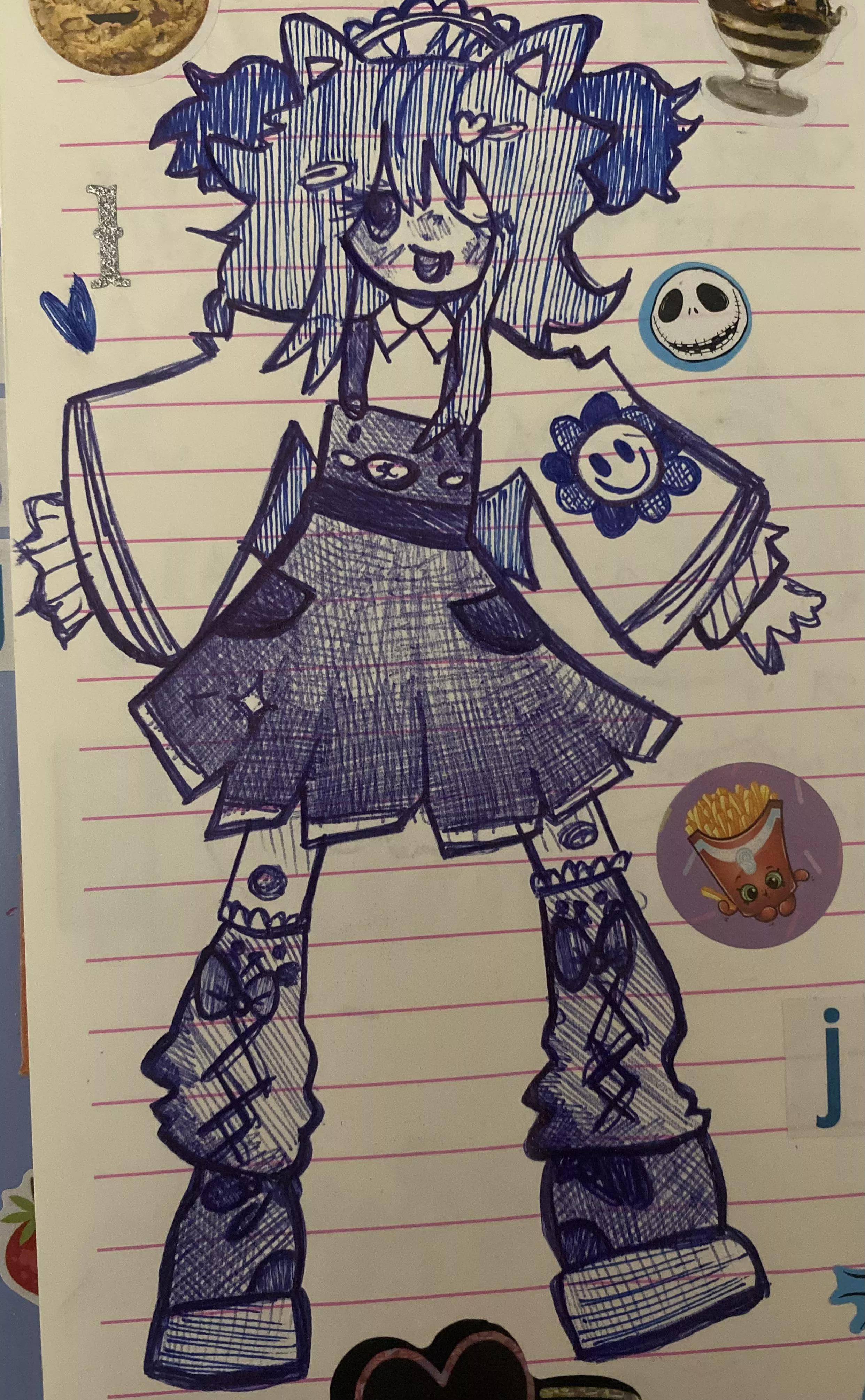 Little space journal drawing