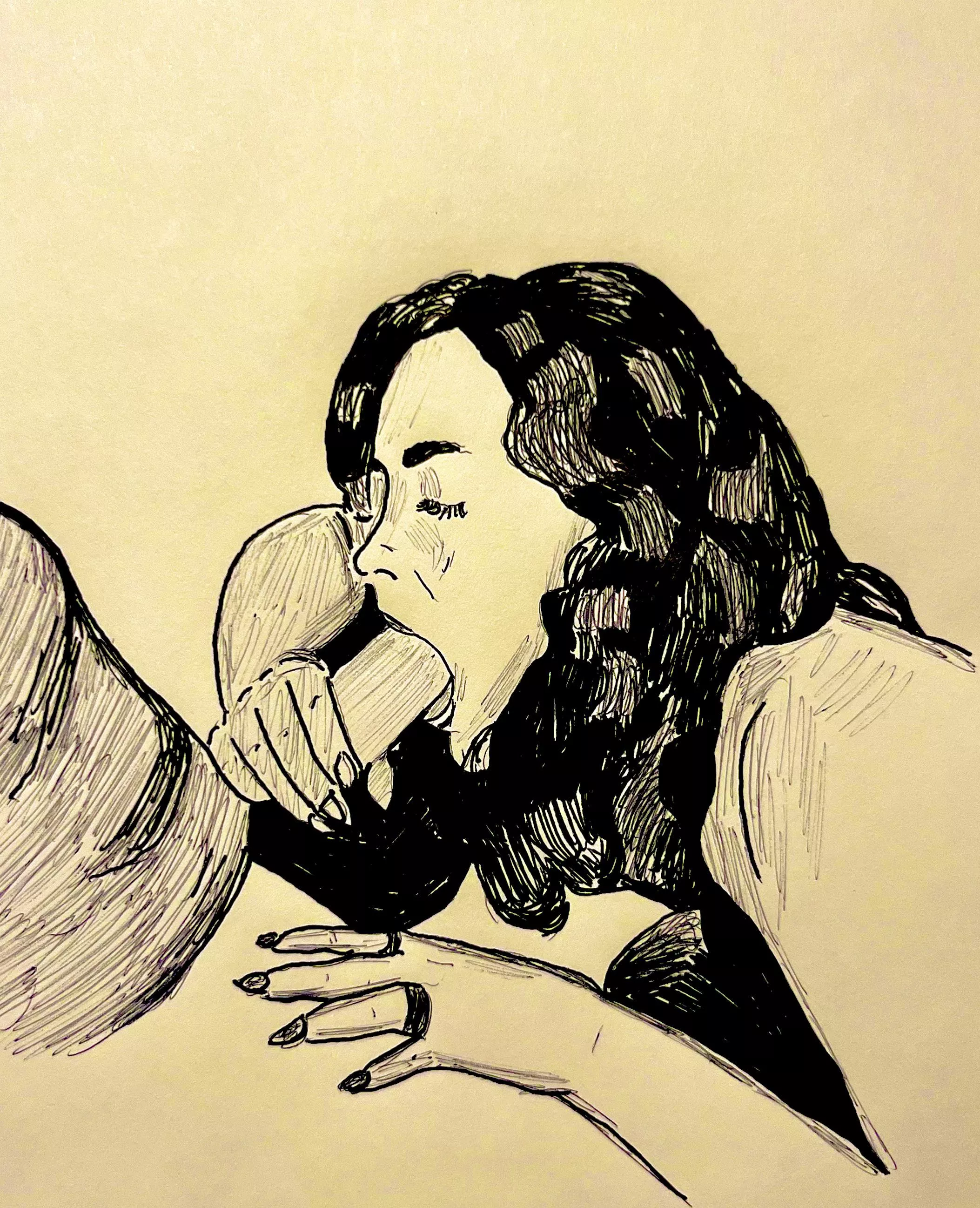 ‘Margot and John’ by me