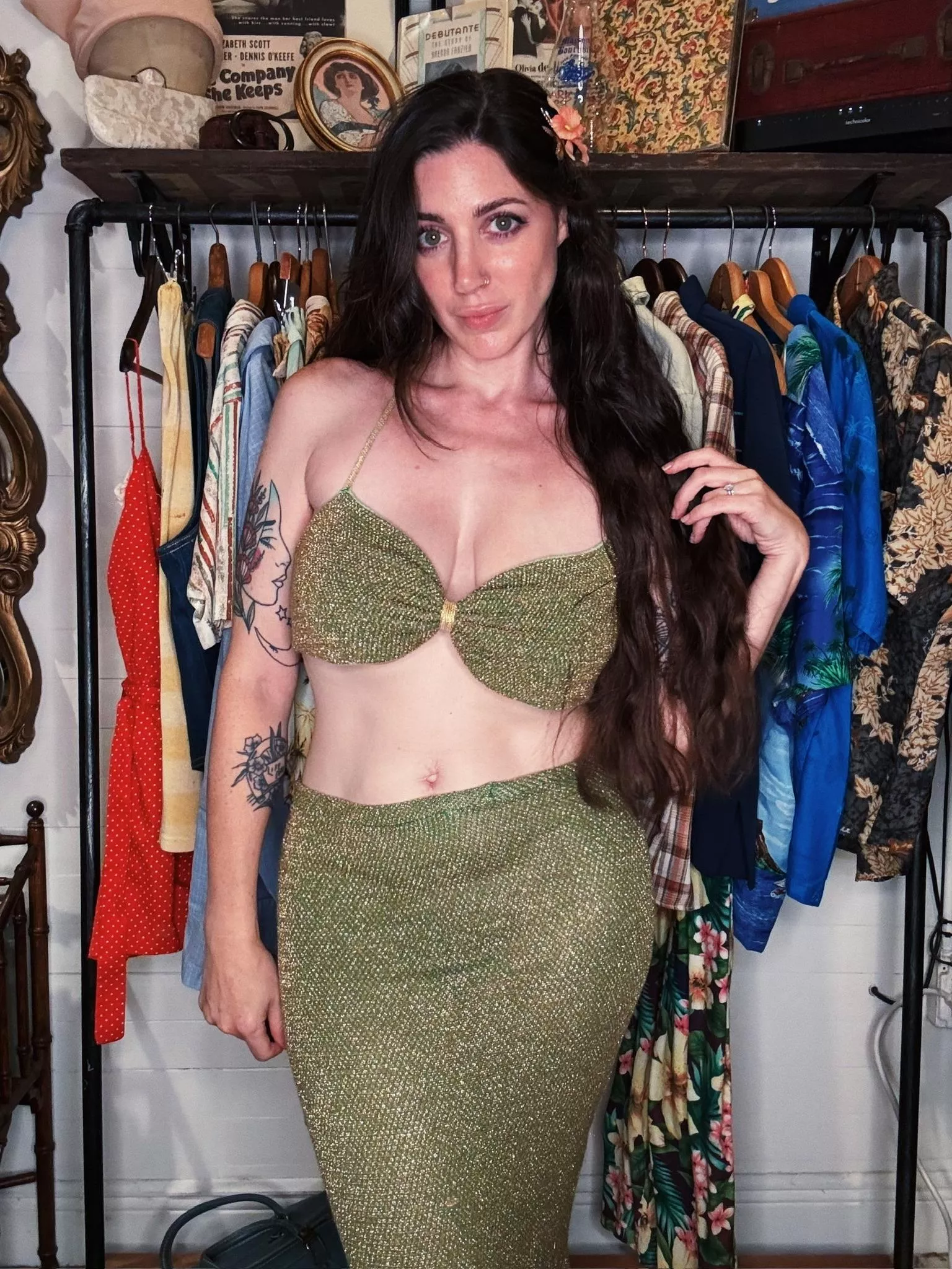 Mermaids always have the best hair