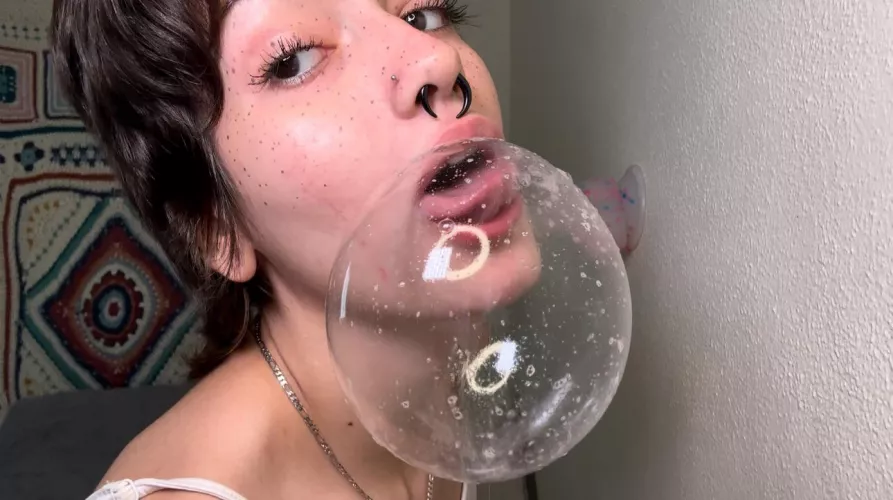Spit bubble 