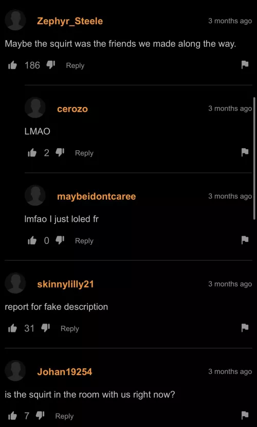 The Squirt That Never Came