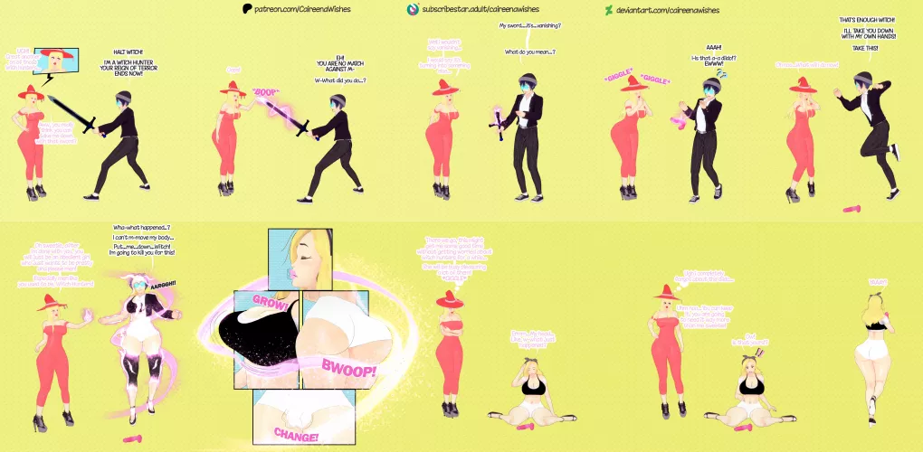 Witch Bimbo Trouble (By me)