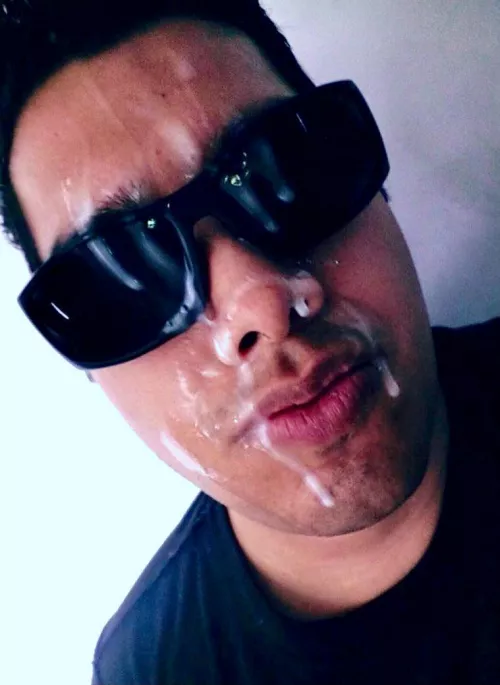 You just cum on my face