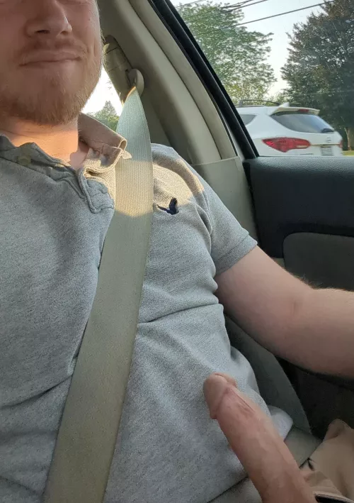 You just drove past me and you didn't even notice