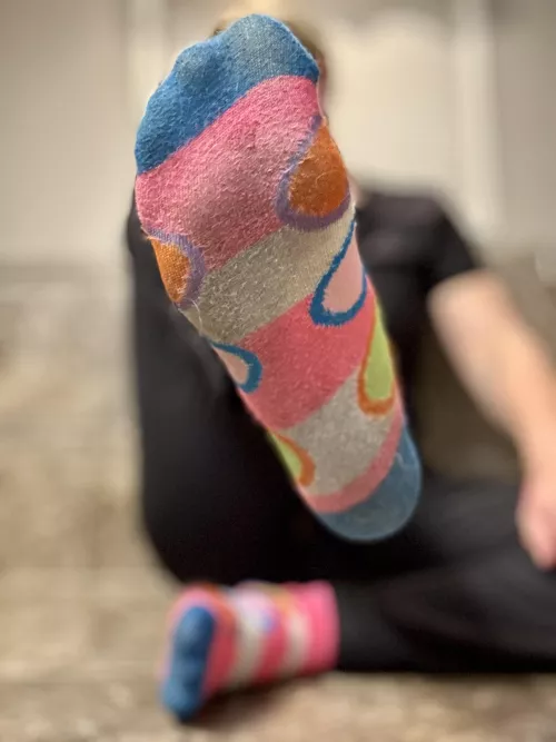 You know you want my socked feet 