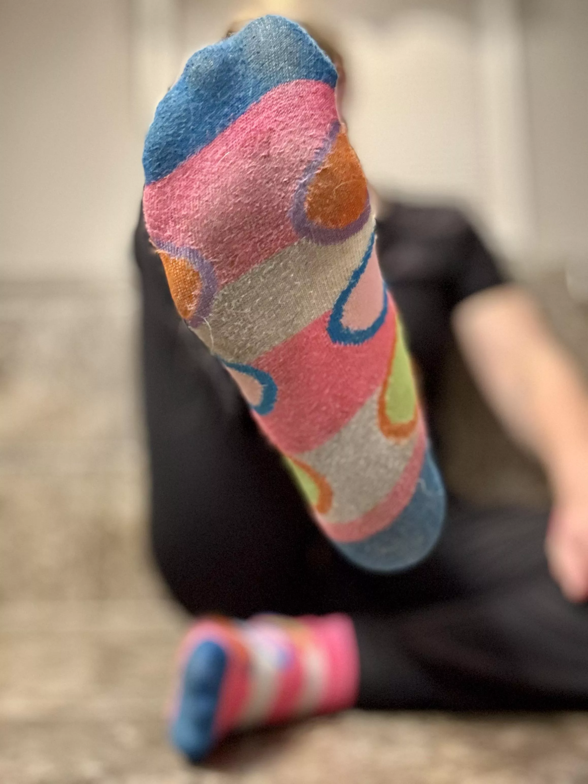 You know you want my socked feet 