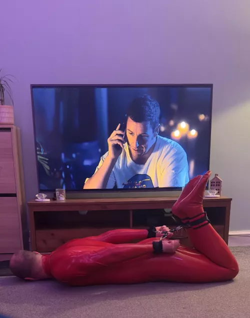 Even Adam sandler is watching me 😩✨