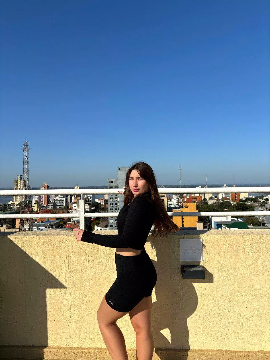 Leggings make beach walks even better