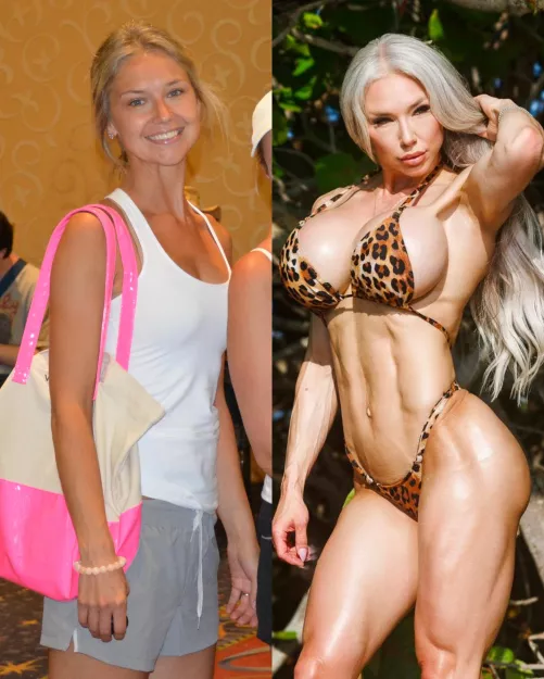 My 10 Year Bimbofication Transformation 2014-2024 (34 years old - 44 years old)